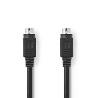 S-Videokabel | S-Video Male - S-Video Male | 2,0 m | Zwart