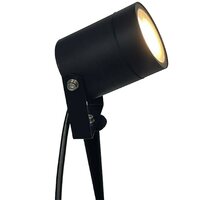 Tuinspot op spies zwart GU10 25cm outdoor / buiten , IP65