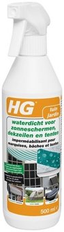 HG waterdicht voor zonneschermen, dekzeilen en tenten 