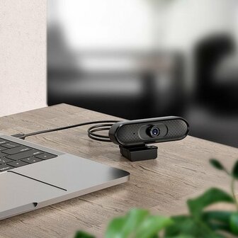 Hoco DI06 USB Webcam &ndash; Zwart