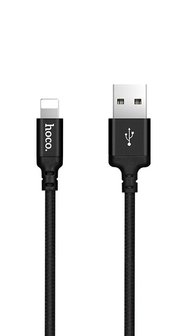 Hoco Charge&amp;Synch Lightning Cable Black