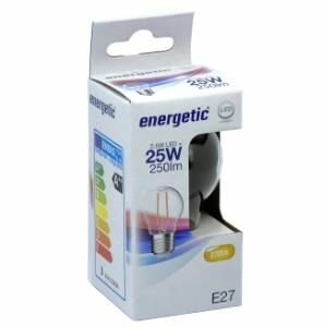 Energetic LED kogel filament E27 2,1W 2700K