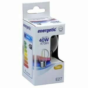 Energetic LED kogel filament E27 4W 2700K