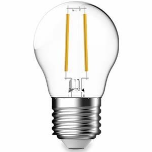 Energetic LED kogel filament E27 6,3W 2700K helder