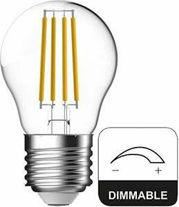 Energetic LED kogel filament E27 4,8W 2700K dimbaar helder