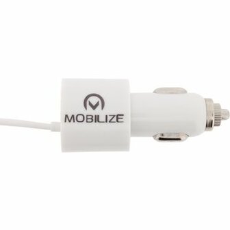 Mobilize MOB-21227 Autolader 2-uitgangen 4.2 a apple lightning / usb