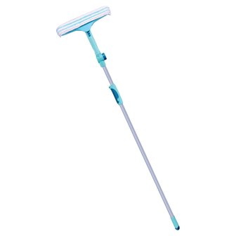 Leifheit 3-in-1 Raamwisser met Telescoopsteel, 4006501511201
