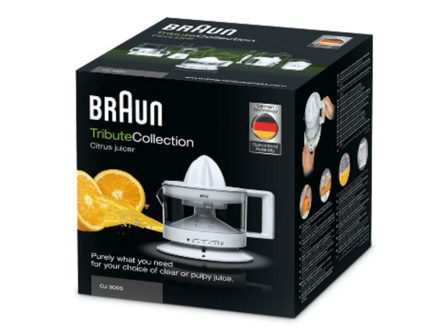 Citruspers Braun - CJ3000 - wit