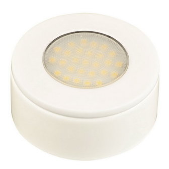 NOVA LED OPBOUW/INBOUWSPOT MEUBEL WIT 1,7W 230V