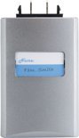 Alecto ADI-250 Draadloze digitale deurbel | Veilig op afstand zien wie er voor de deur staat | Wit / Zilver