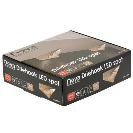 NOVA Driehoek LED spot