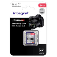 Integral Secure Digital kaart 64GB SDXC V30