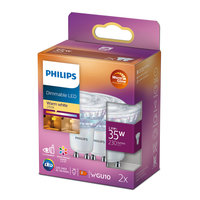 LED lamp GU10 4W 250Lm dimbaar extra warm licht