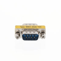 Seriële Adapter SUB-D 9-Pins Male - SUB-D 9-Pins Male Metaal