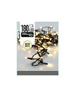 Kerstboomverlichting 13.5 m strengverlichting 180 LEDS warm wit, 13.5m