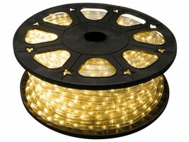 LED lichtslang rol 44 meter 13mm 3000K