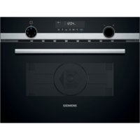 Siemens CM585AGS0 combi-magnetron inbouw zwart