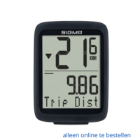 Fietscomputer Sigma Bc 8.0 Draadloos Zwart