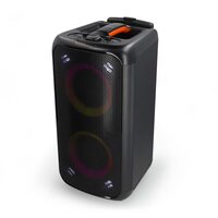 Bluetooth® Party Speaker | Maximale batterijduur: 5 uur | 240 W | Handgreep | Feestverlichting | Equalizer | Oranje / Zwart