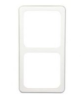 PEHA, 2-voudig afdekraam WW D80.672Wit