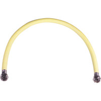 Gasslang RVS 80 cm gasslang alleen voor inbouw apparatuur