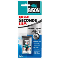 Bison 6301451 Secondelijm Mini's