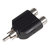 adapter 2tulp(F)-tulp(M) adapter 2tulp(F)-tulp(M)