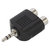 adapter 2xtulp(F)-3.5(M) adapter 2xtulp(F)-3.5(M)