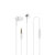 Bedrade Hoofdtelefoon | 1,2 m Ronde Kabel | In-Ear | Ingebouwde Microfoon | Wit Bedrade Hoofdtelefoon | 1,2 m Ronde Kabel | In-Ear | Ingebouwde Microfoon | Wit