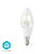 Wi-Fi Smart LED-Lamp | E14 | C37 | 5 W | 400 lm | Wit Wi-Fi Smart LED-Lamp | E14 | C37 | 5 W | 400 lm | Wit