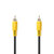 Composiet Videokabel | RCA Male | RCA Male | Vernikkeld | 480p | 2.00 m | Rond | PVC | Zwart | Polybag Composiet Videokabel | RCA Male | RCA Male | Vernikkeld | 480p | 2.00 m | Rond | PVC | Zwart | Polybag