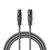 DMX-Adapterkabel | XLR 3-Pins Male | XLR 5-Pins Female | Vernikkeld | 0.30 m | Rond | PVC | Donkergrijs | Polybag DMX-Adapterkabel | XLR 3-Pins Male | XLR 5-Pins Female | Vernikkeld | 0.30 m | Rond | PVC | Donkergrijs | Polybag