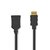 High Speed HDMI™-Kabel met Ethernet | HDMI™ Connector | HDMI™ Female | 4K@30Hz | 10.2 Gbps | 3.00 m | Rond | PVC | Zwart | Polybag High Speed HDMI™-Kabel met Ethernet | HDMI™ Connector | HDMI™ Female | 4K@30Hz | 10.2 Gbps | 3.00 m | Rond | PVC | Zwart | Polybag