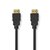HDMI™ Kabel | HDMI™ Connector | HDMI™ Connector | 8K@60Hz | Verguld | 2.00 m | PVC | Zwart | Doos HDMI™ Kabel | HDMI™ Connector | HDMI™ Connector | 8K@60Hz | Verguld | 2.00 m | PVC | Zwart | Doos