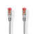 CAT6-kabel | RJ45 Male | RJ45 Male | S/FTP | 15.0 m | Rond | PVC | Grijs | Label