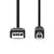 USB-Kabel | USB 2.0 | USB-A Male | USB-B Male | 480 Mbps | Vernikkeld | 1.00 m | Rond | PVC | Zwart | Envelop USB-Kabel | USB 2.0 | USB-A Male | USB-B Male | 480 Mbps | Vernikkeld | 1.00 m | Rond | PVC | Zwart | Envelop