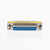 Seriële Adapter SUB-D 25-Pins Male - SUB-D 25-Pins Female Metaal
