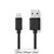 Lightning Kabel | USB 2.0 | Apple Lightning 8-Pins | USB-A Male | 480 Mbps | Vernikkeld | 2.00 m | Rond | PVC | Zwart | Doos Lightning Kabel | USB 2.0 | Apple Lightning 8-Pins | USB-A Male | 480 Mbps | Vernikkeld | 2.00 m | Rond | PVC | Zwart | Doos