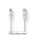 Lightning Kabel | USB 2.0 | Apple Lightning 8-Pins | USB-C™ Male | 480 Mbps | Vernikkeld | 1.00 m | Rond | PVC | Wit | Envelop Lightning Kabel | USB 2.0 | Apple Lightning 8-Pins | USB-C™ Male | 480 Mbps | Vernikkeld | 1.00 m | Rond | PVC | Wit | Envelop