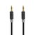 Stereo-Audiokabel | 3,5 mm Male | 3,5 mm Male | Verguld | 3.00 m | Rond | Antraciet | Doos Stereo-Audiokabel | 3,5 mm Male | 3,5 mm Male | Verguld | 3.00 m | Rond | Antraciet | Doos