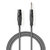 Ongebalanceerde Audiokabel | XLR 3-Pins Female | 6,35 mm Male | Vernikkeld | 5.00 m | Rond | PVC | Donkergrijs | Kartonnen Sleeve Ongebalanceerde Audiokabel | XLR 3-Pins Female | 6,35 mm Male | Vernikkeld | 5.00 m | Rond | PVC | Donkergrijs | Kartonnen Sleeve