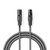 Gebalanceerde Audiokabel | XLR 3-Pins Male | XLR 3-Pins Female | Vernikkeld | 20.0 m | Rond | PVC | Donkergrijs | Gift Box Gebalanceerde Audiokabel | XLR 3-Pins Male | XLR 3-Pins Female | Vernikkeld | 20.0 m | Rond | PVC | Donkergrijs | Gift Box