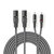 Gebalanceerde Audiokabel | 2x XLR 3-Pins Male | 2x RCA Male | Vernikkeld | 3.00 m | Rond | PVC | Donkergrijs | Kartonnen Sleeve Gebalanceerde Audiokabel | 2x XLR 3-Pins Male | 2x RCA Male | Vernikkeld | 3.00 m | Rond | PVC | Donkergrijs | Kartonnen Sleeve