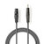 Gebalanceerde Audiokabel | XLR 3-Pins Female | 3,5 mm Male | Vernikkeld | 1.00 m | Rond | PVC | Donkergrijs | Kartonnen Sleeve Gebalanceerde Audiokabel | XLR 3-Pins Female | 3,5 mm Male | Vernikkeld | 1.00 m | Rond | PVC | Donkergrijs | Kartonnen Sleeve