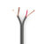 Audiokabel | 2 x 0.16 mm² | Koper | 100.0 m | Rond | PVC | Donkergrijs | Rol Audiokabel | 2 x 0.16 mm² | Koper | 100.0 m | Rond | PVC | Donkergrijs | Rol