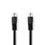 DIN-Audiokabel | DIN 5-Pins Male | DIN 5-Pins Male | Vernikkeld | 2.00 m | Rond | PVC | Zwart | Label DIN-Audiokabel | DIN 5-Pins Male | DIN 5-Pins Male | Vernikkeld | 2.00 m | Rond | PVC | Zwart | Label