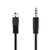 DIN-Audiokabel | DIN 5-Pins Male | 3,5 mm Male | Vernikkeld | 1.00 m | Rond | PVC | Zwart | Label DIN-Audiokabel | DIN 5-Pins Male | 3,5 mm Male | Vernikkeld | 1.00 m | Rond | PVC | Zwart | Label