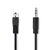 DIN-Audiokabel | DIN 5-Pins Male | 3,5 mm Male | Vernikkeld | 2.00 m | Rond | PVC | Zwart | Label DIN-Audiokabel | DIN 5-Pins Male | 3,5 mm Male | Vernikkeld | 2.00 m | Rond | PVC | Zwart | Label