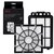 AEG 9001688424 AEF155 VX4 Filterset