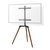TV Vloerstandaard | 50 - 65 " | Maximaal schermgewicht: 35 kg | Scandinavian Design | Draaibaar | Anti-omval-riem | Snap-lock | Aluminium / Staal | Zwart TV Vloerstandaard | 50 - 65 " | Maximaal schermgewicht: 35 kg | Scandinavian Design | Draaibaar | Anti-omval-riem | Snap-lock | Aluminium / Staal | Zwart
